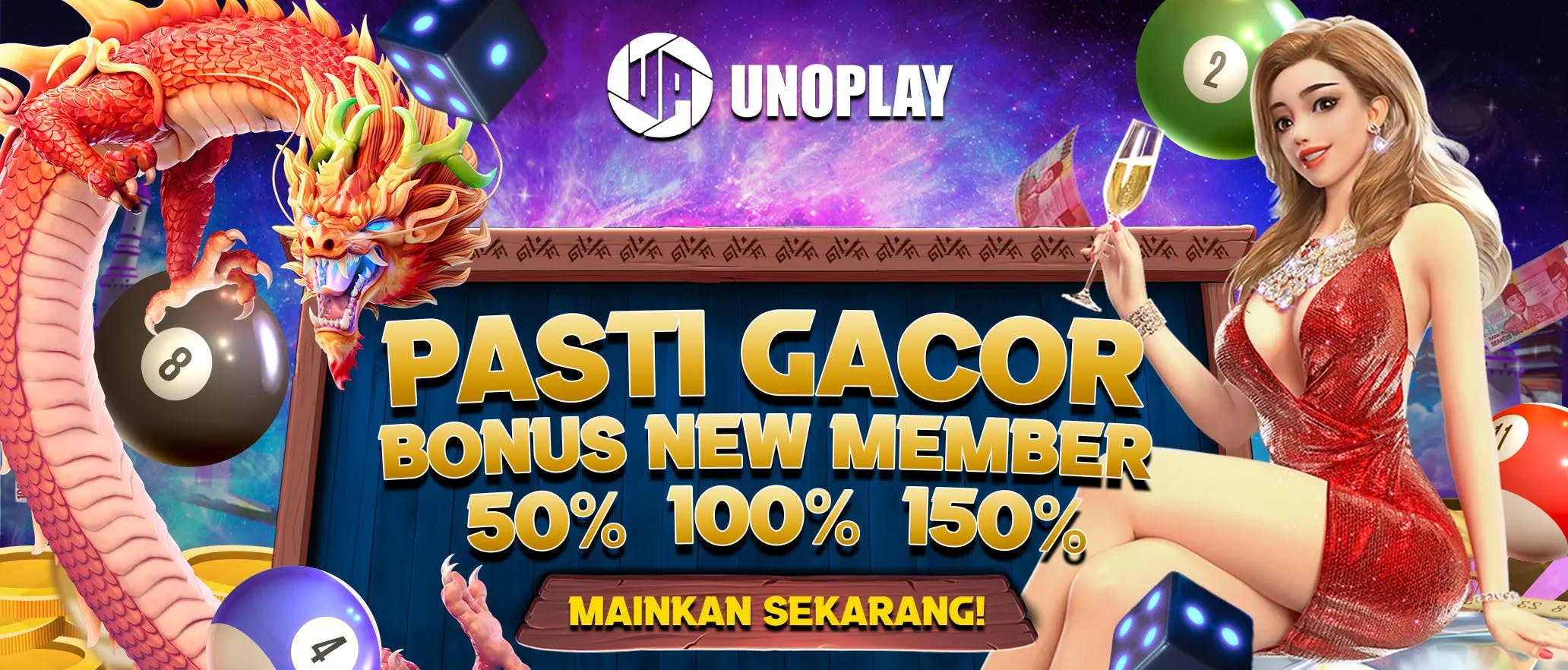 BONUS MEMBER BARU PASTI GACOR 50 100 150